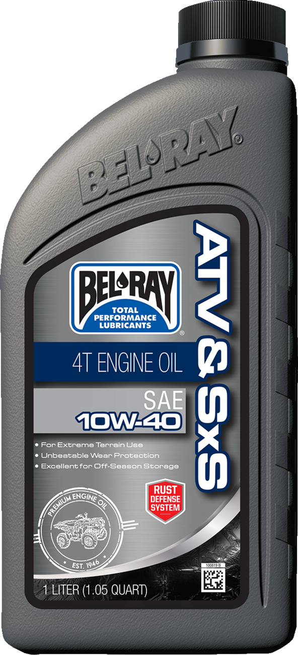 Bel-Ray ATV & SxS Mineral 4T Engine Oil - 1L