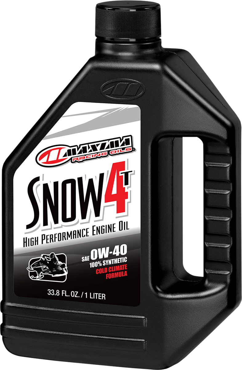 Maxima Snow 4T Full Synthetic Engine Oil - 0W-40 - 1L