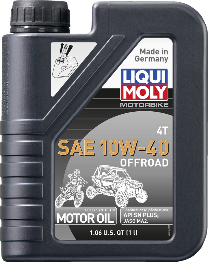 Liqui Moly Offroad 4T Synthetic Engine Oil - 10W-40 - 1L