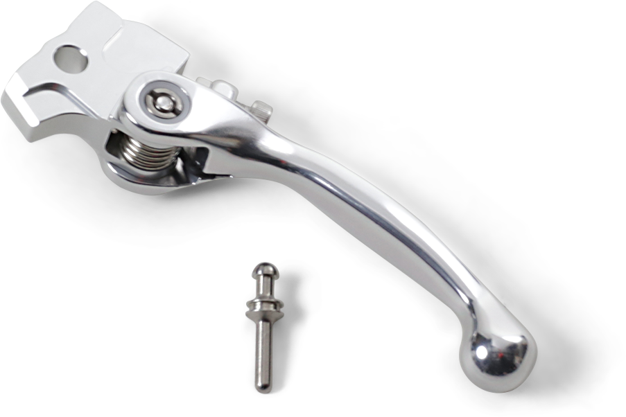 Moose Offroad Flex FG Forged 6061-T6 Brake Lever, Silver, H07-2909BS