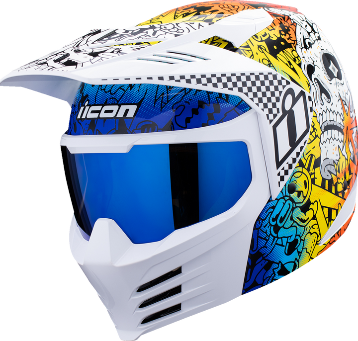 Icon Elsinore™ Helmet - Doodle 3