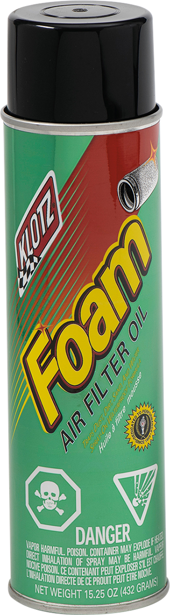 Klotz Foam Filter Oil - 15.25 oz. net wt.