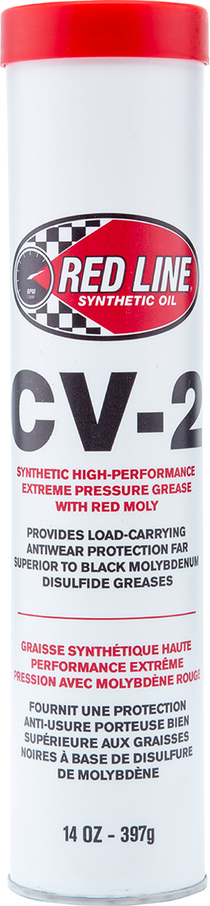 Red Line CV-2 Grease with Moly - 14 oz Tube