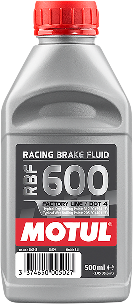 Motul RBF 600 Racing Brake Fluid - 16.9 U.S. fl oz.