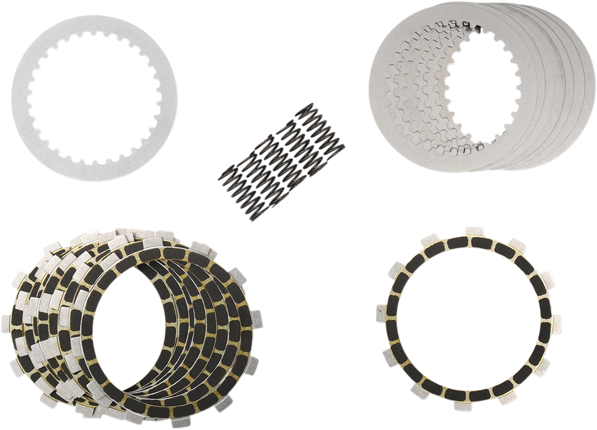 Barnett Complete Dirt Digger Carbon Fiber Clutch Kit 303-90-20049 for GasGas and Yamaha