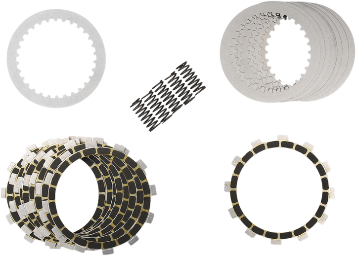 Barnett Complete Dirt Digger Carbon Fiber Clutch Kit 303-90-20049 for GasGas and Yamaha