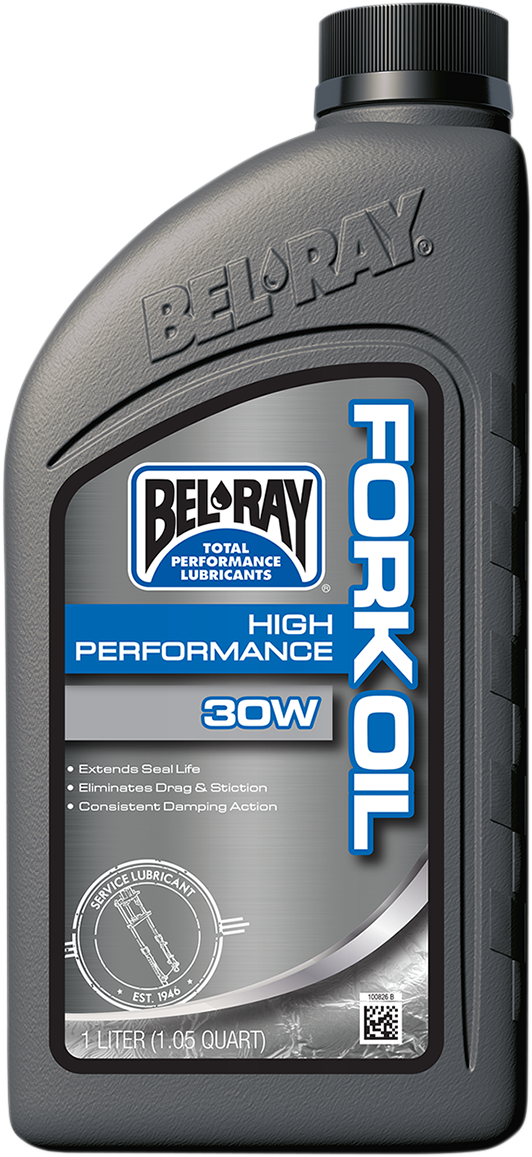 Bel-Ray High-Performance Fork Oil - 30w - 1L