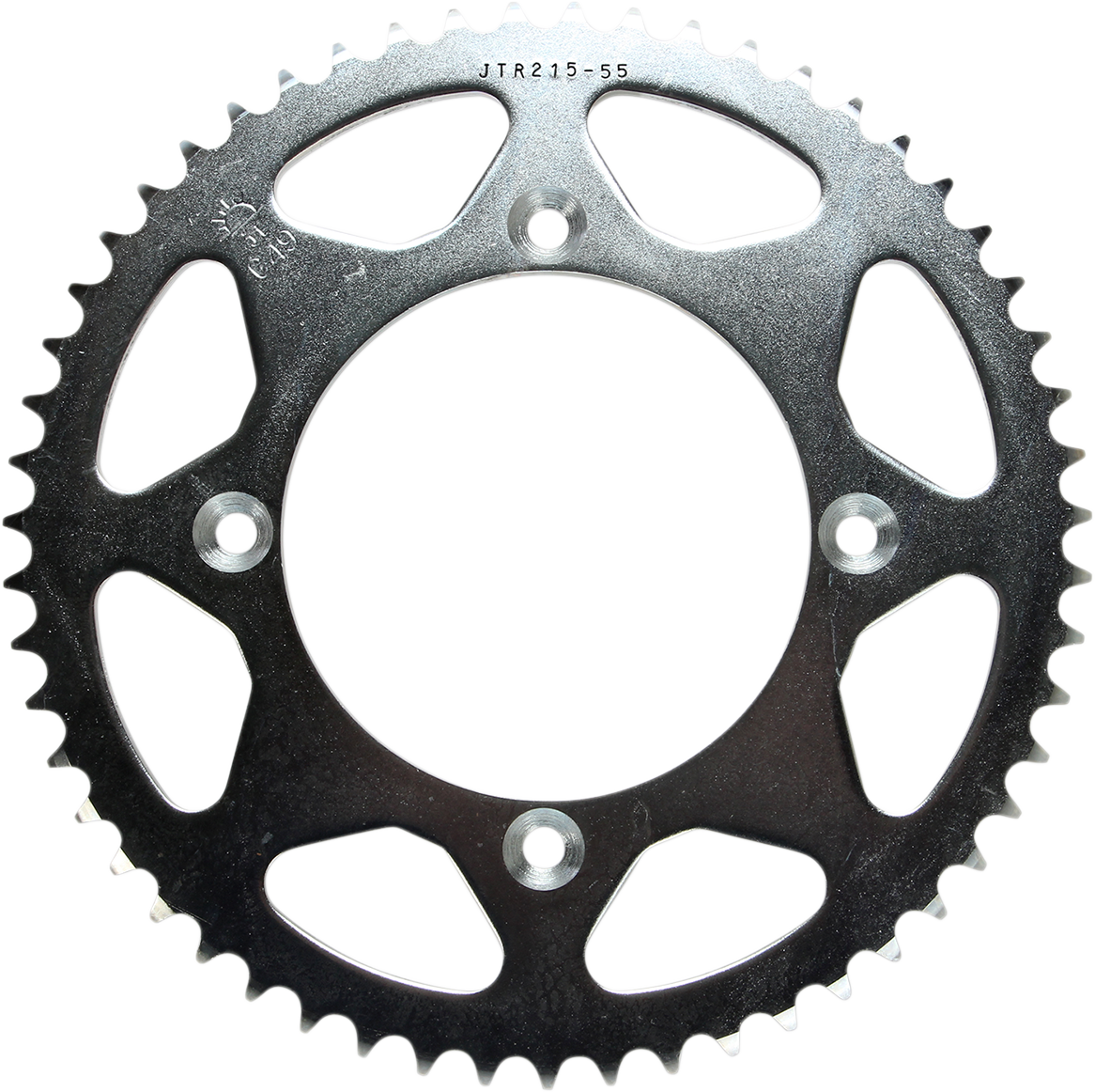 JT Sprockets JTR215.55 Rear Sprocket for Honda, 55-Tooth
