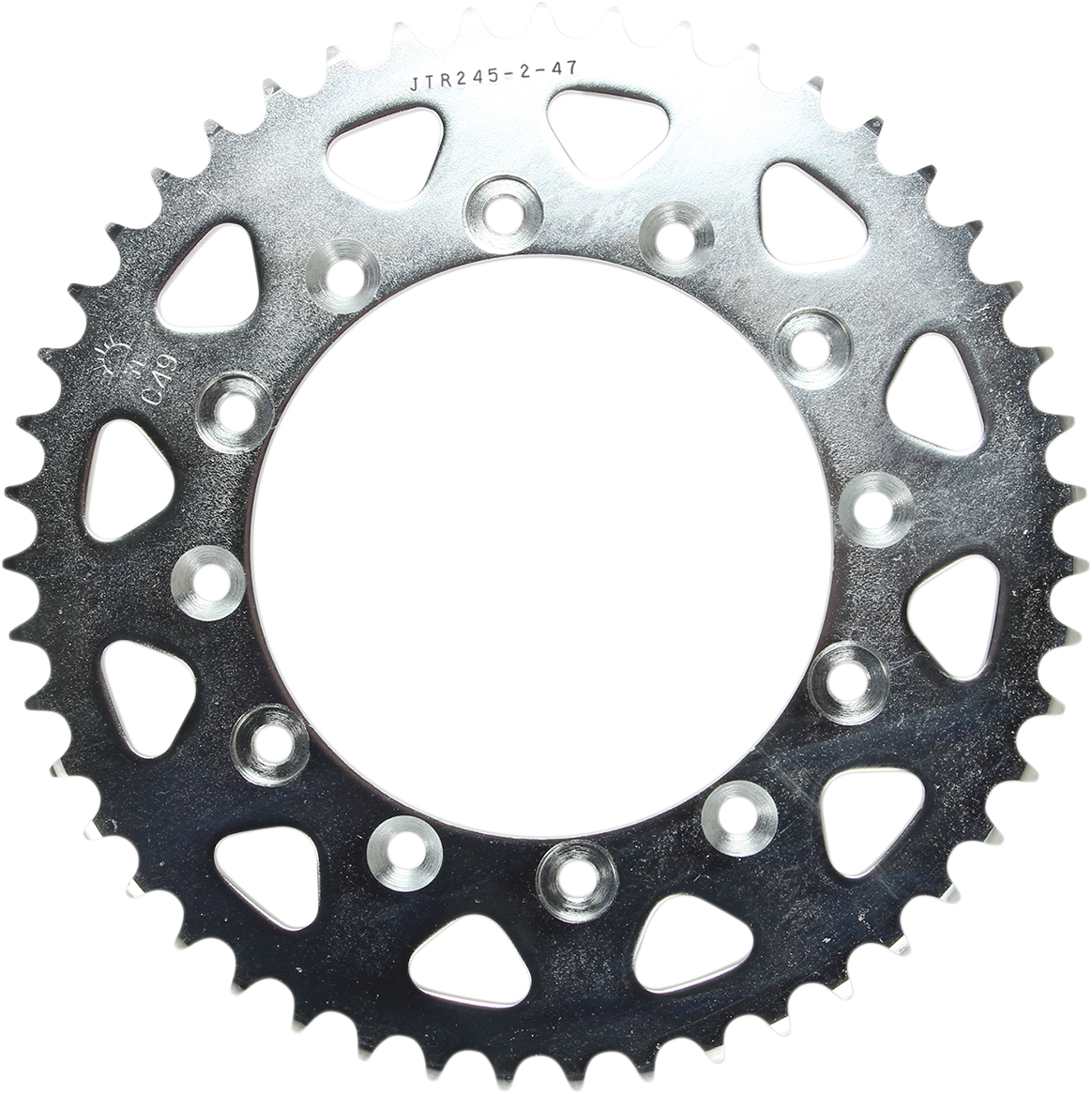 JT Sprockets JTR245/2.47 Rear Sprocket for Honda, 47-Tooth