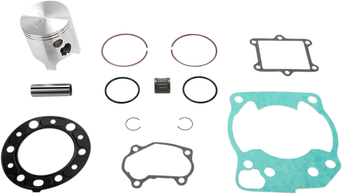 Wiseco PK1172 Piston Kit with Gaskets, 2.697 in Bore for Honda CR250R