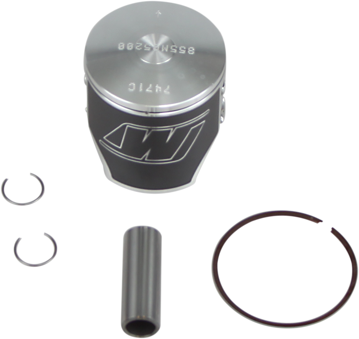 WISECO 855M05200 Piston Kit, 52.00 mm, for Gas Gas, Husqvarna and KTM 2-Stroke Motorcycles