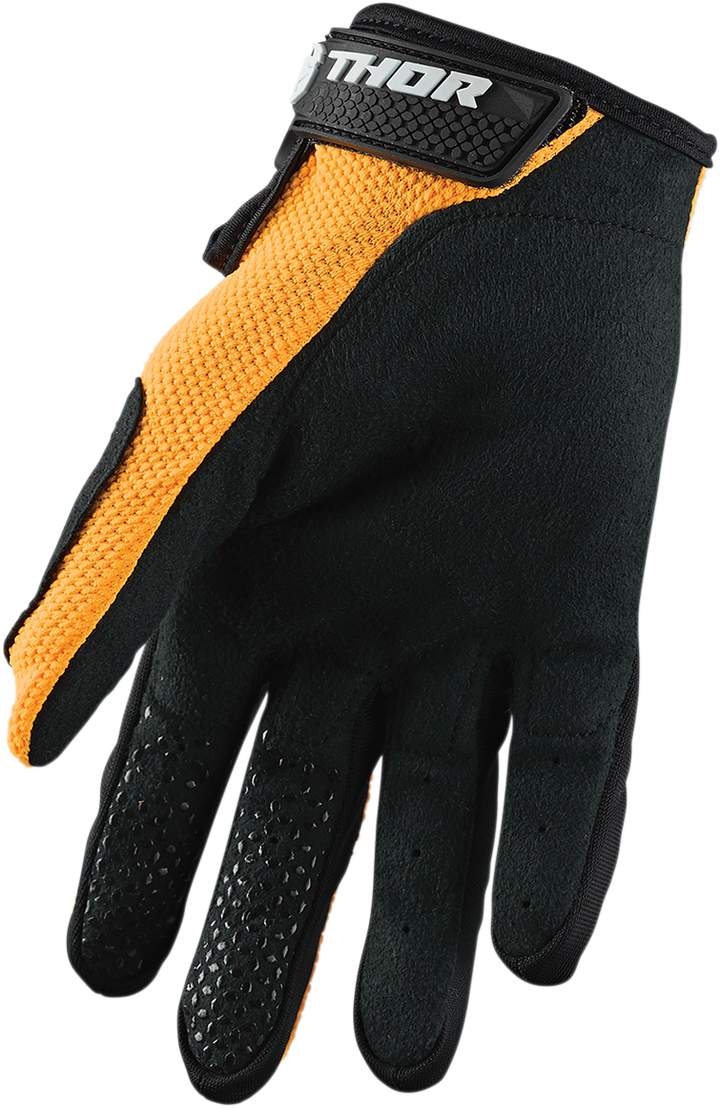 Thor Sector Gloves - Orange/Black