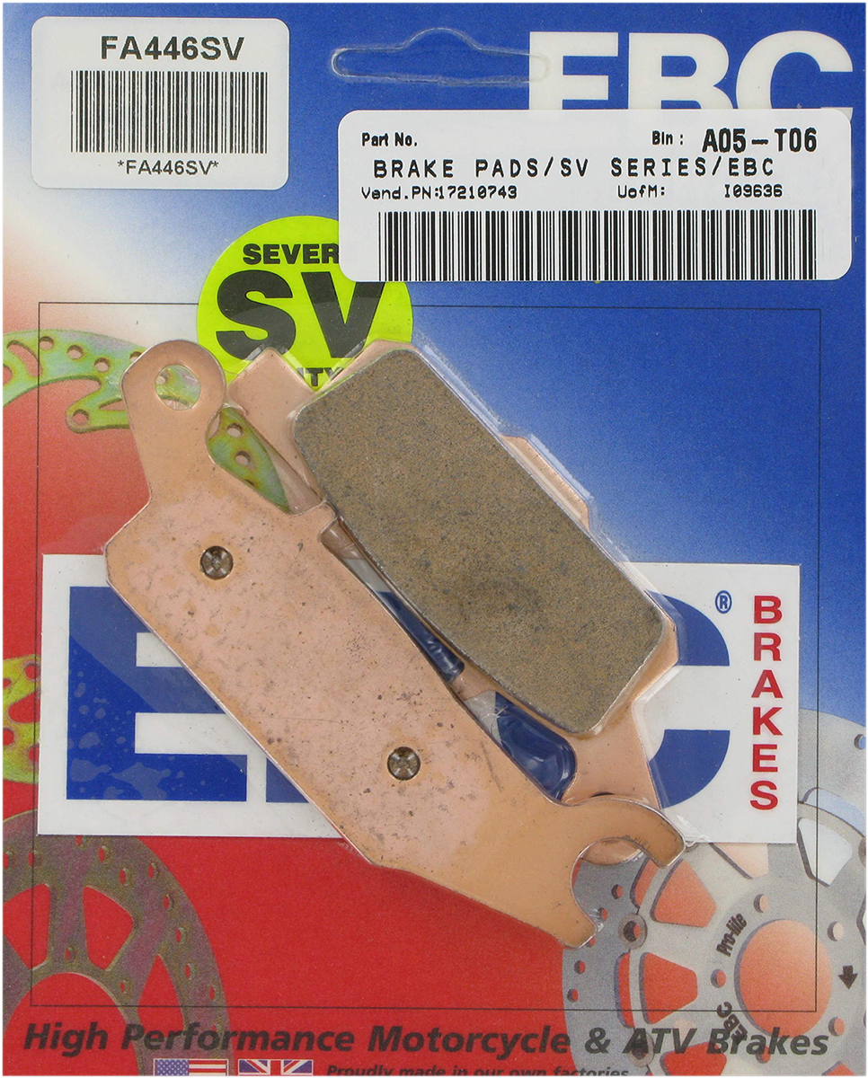EBC SV Severe Duty Brake Pads FA446SV