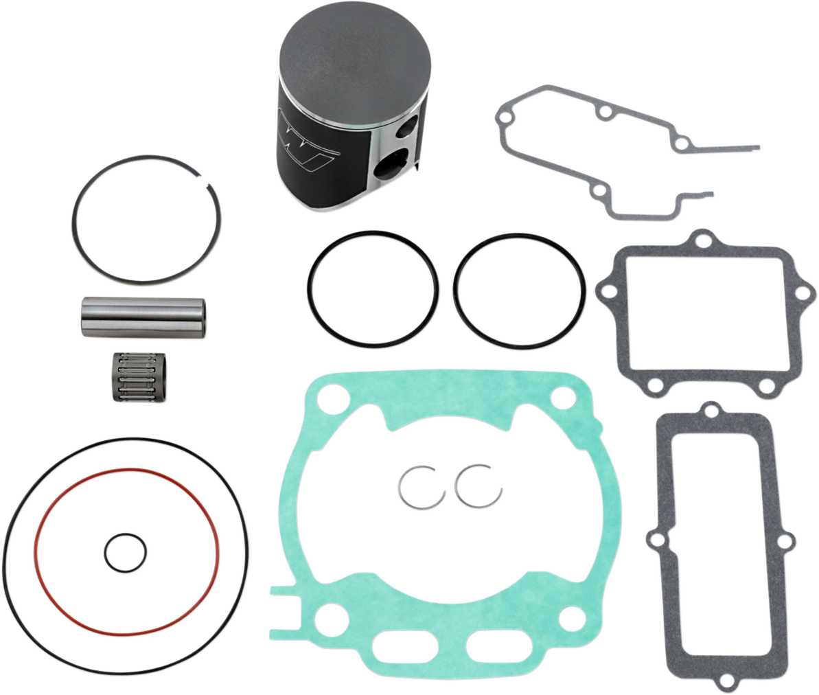 Wiseco PK1704 Piston Kit with Gaskets, 66.40 mm for Yamaha 2-Stroke