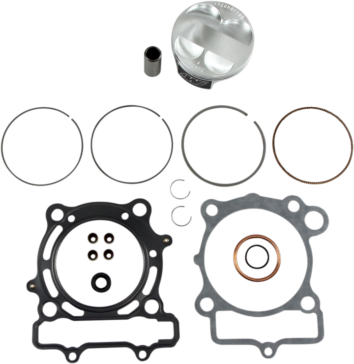 Wiseco PK1598 Piston Kit with Gaskets, 77.00 mm for Kawasaki