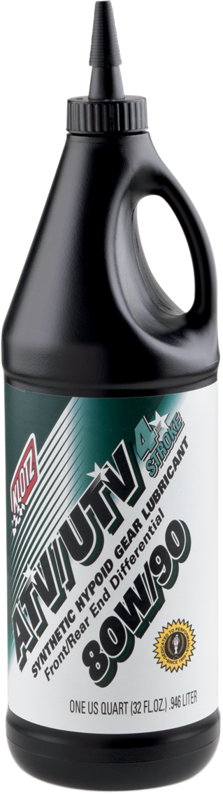 Klotz ATV/UTV Front/Rear End Differential Lubricant - 80W-90 - 1 U.S. quart