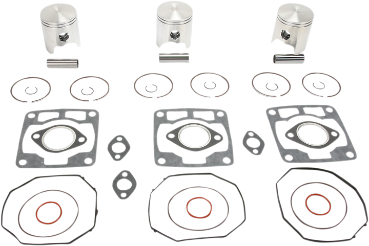 WISECO Piston Kit with Gaskets - 67.60 mm - Fuji Engine Type - Polaris SK1288