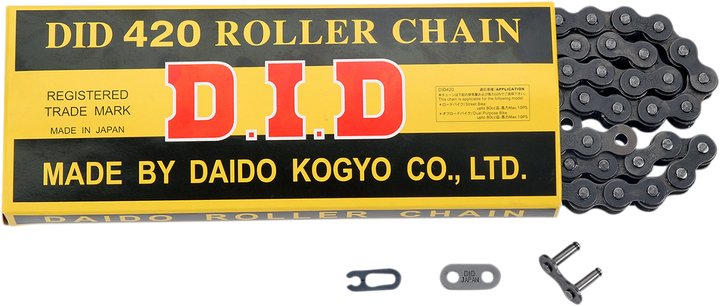DID 420 Standard Drive Chain, 82 Links, Part Number 420X82RB
