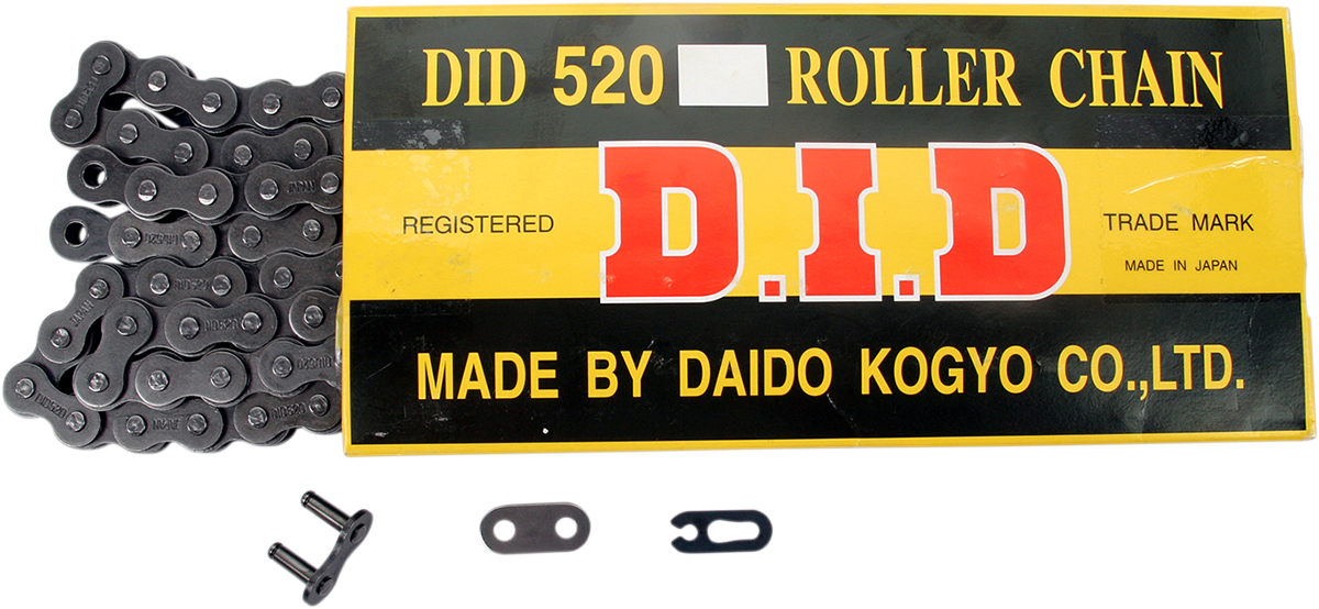 DID 520 Standard Drive Chain, 112 Links, Part M520X112RB