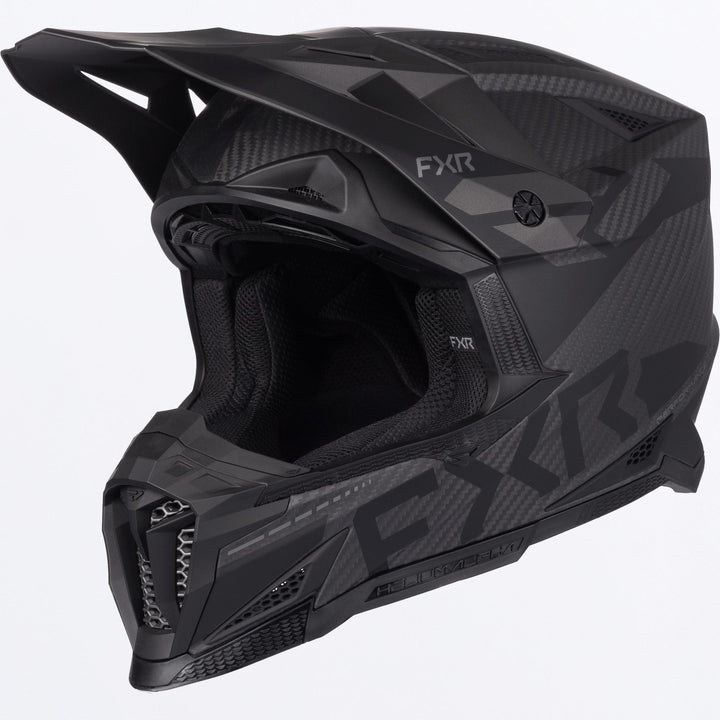 FXR Helium Alpha Carbon MIPS MX Helmet