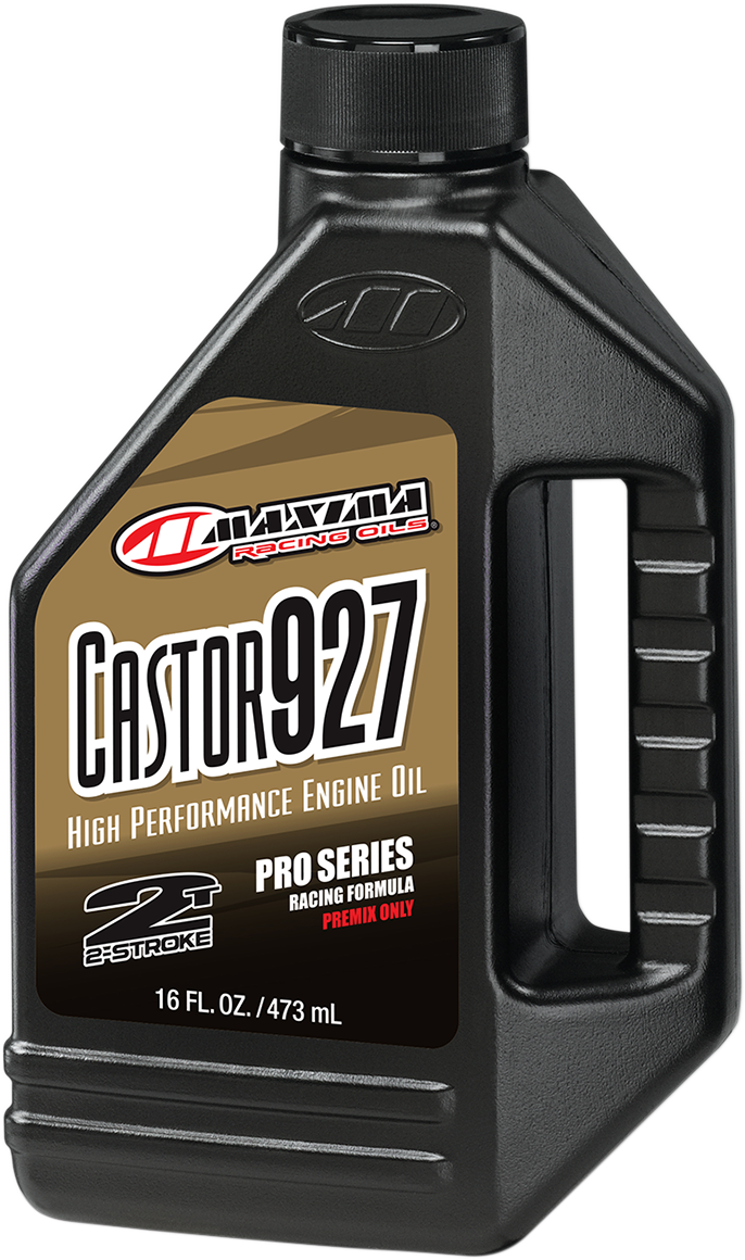 Maxima Castor 927 Pro Series Racing 2T Engine Oil - 16 U.S. fl oz.