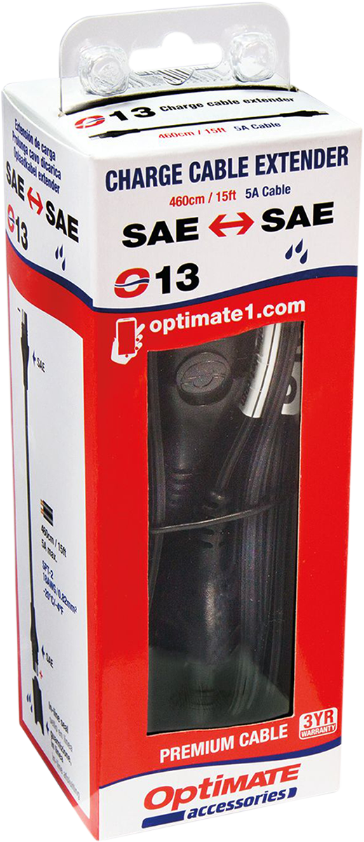 Tecmate OptiMate™ Charger Cable Extension