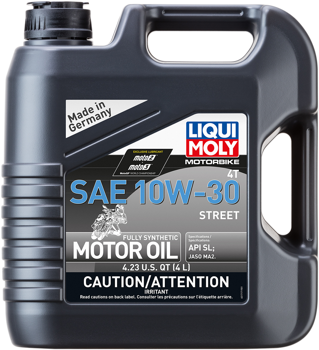 Liqui Moly Street 4T Engine Oil - 10W-30 - 4 liter