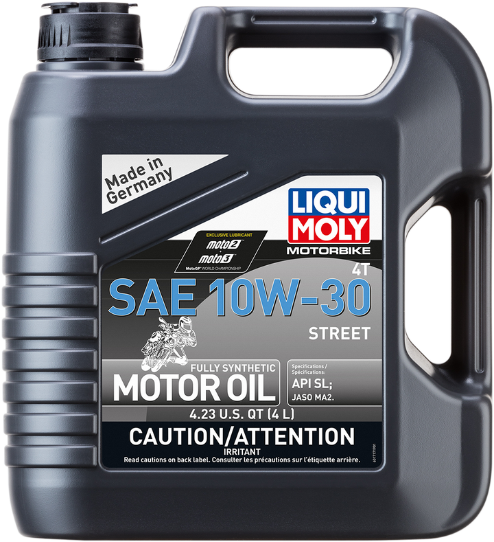 Liqui Moly Street 4T Engine Oil - 10W-30 - 4 liter