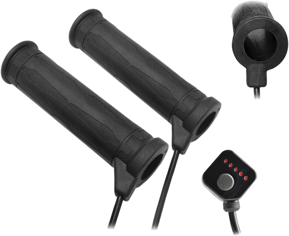 Koso North America 5 Level Thumb Throttle Heated Grips