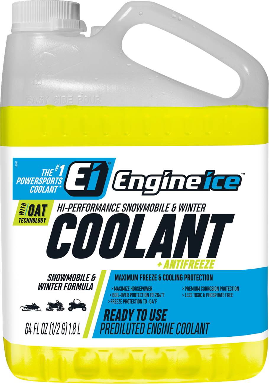 Engine Ice Hi-Performance Powersports Coolant - Snow & Winter - 64 US fl oz.