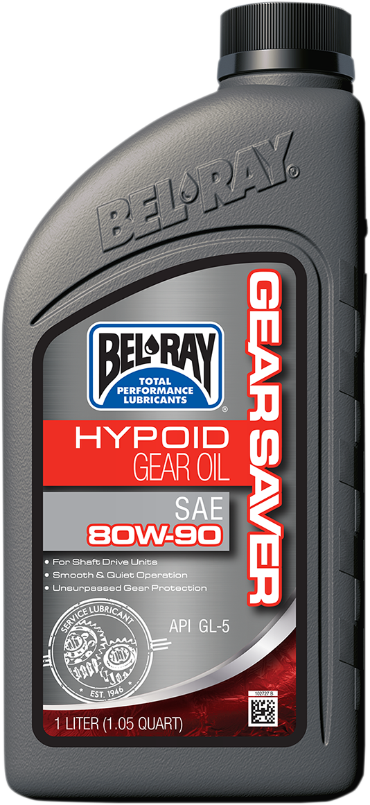 Bel-Ray Gear Saver Hypoid Gear Oil - 80W-90 - 1L