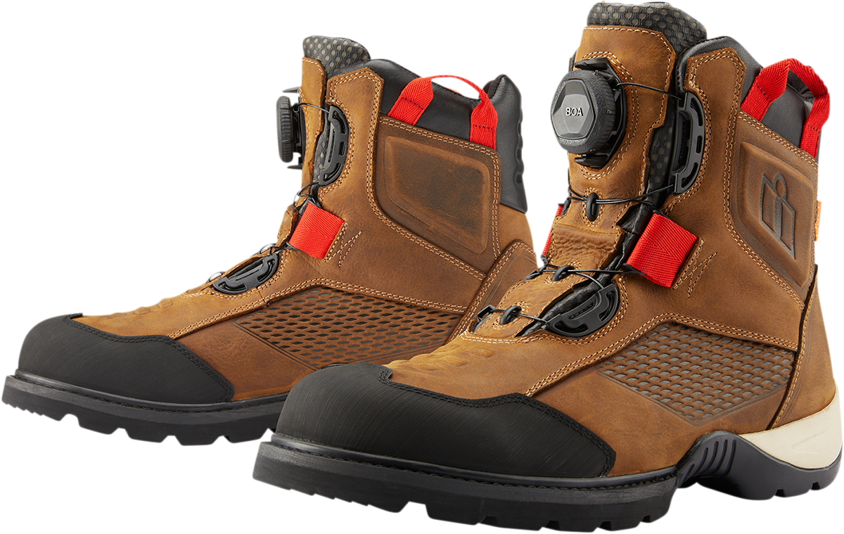 Icon Stormhawk Boots - Brown