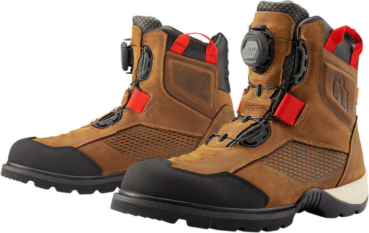 Icon Stormhawk Boots - Brown
