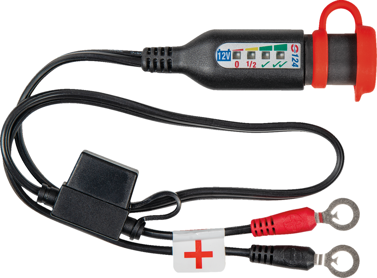 Tecmate OptiMate™ Permanent Power Lead with Battery/Charge Status