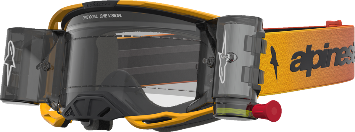 Alpinestars Vision 8 Amber Roll-Off Goggle