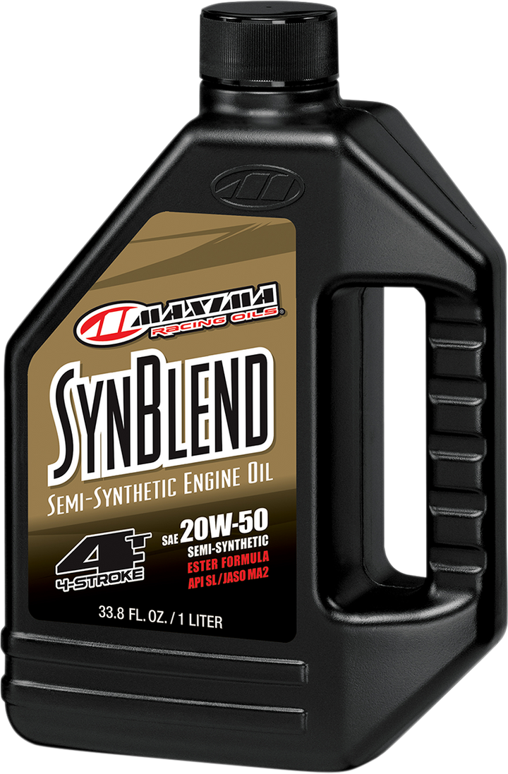 Maxima SynBlend Semi-Synthetic 4T Engine Oil - 20W50 - 1L