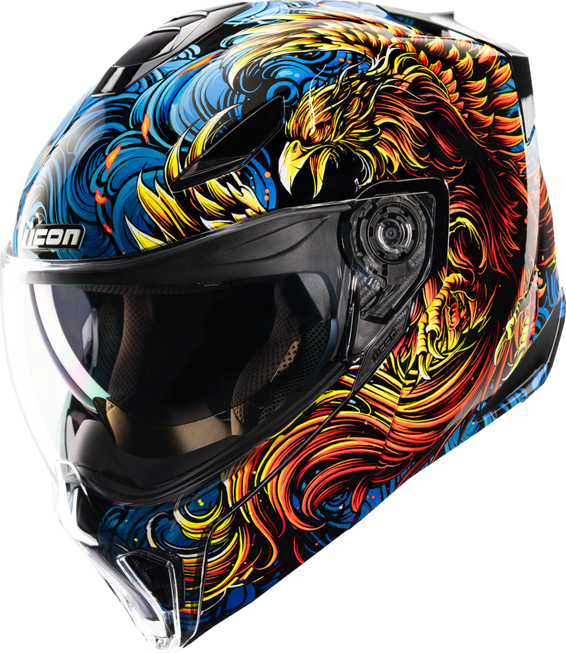 Icon Threshold™ Modular Helmet - Burn Birdie Burn