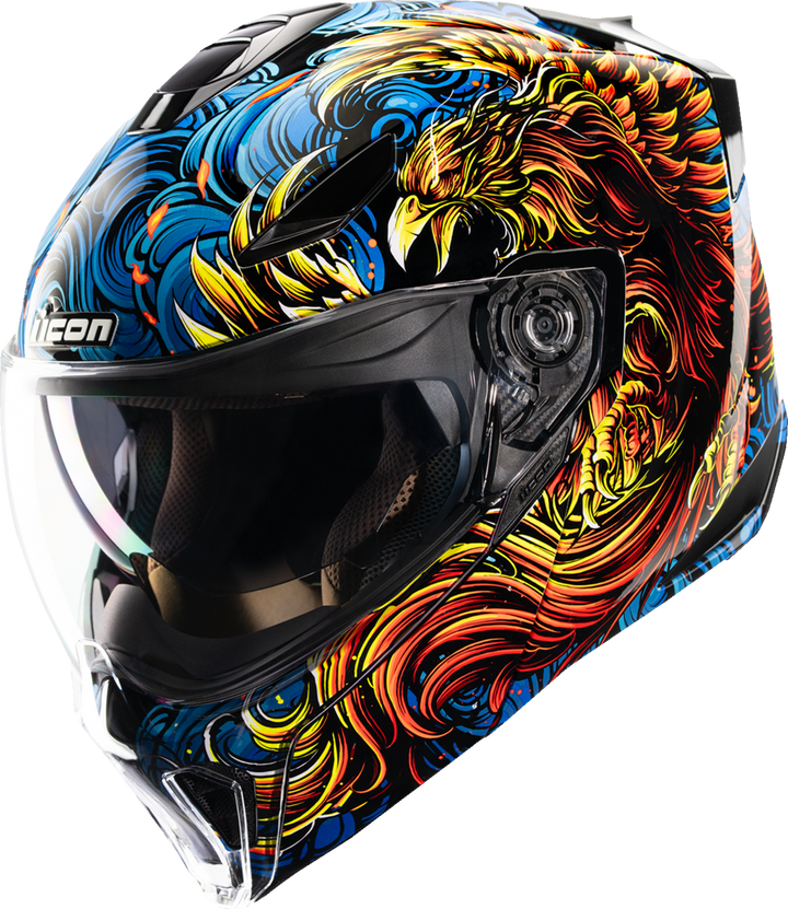 Icon Threshold™ Modular Helmet - Burn Birdie Burn