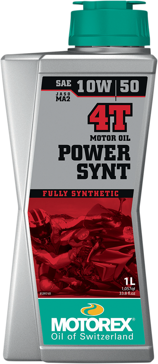 Motorex Power Synt Synthetic 4T Engine Oil - 10W-50 - 1L