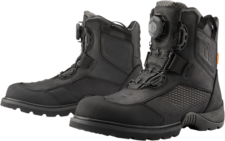 Icon Stormhawk Boots - Black