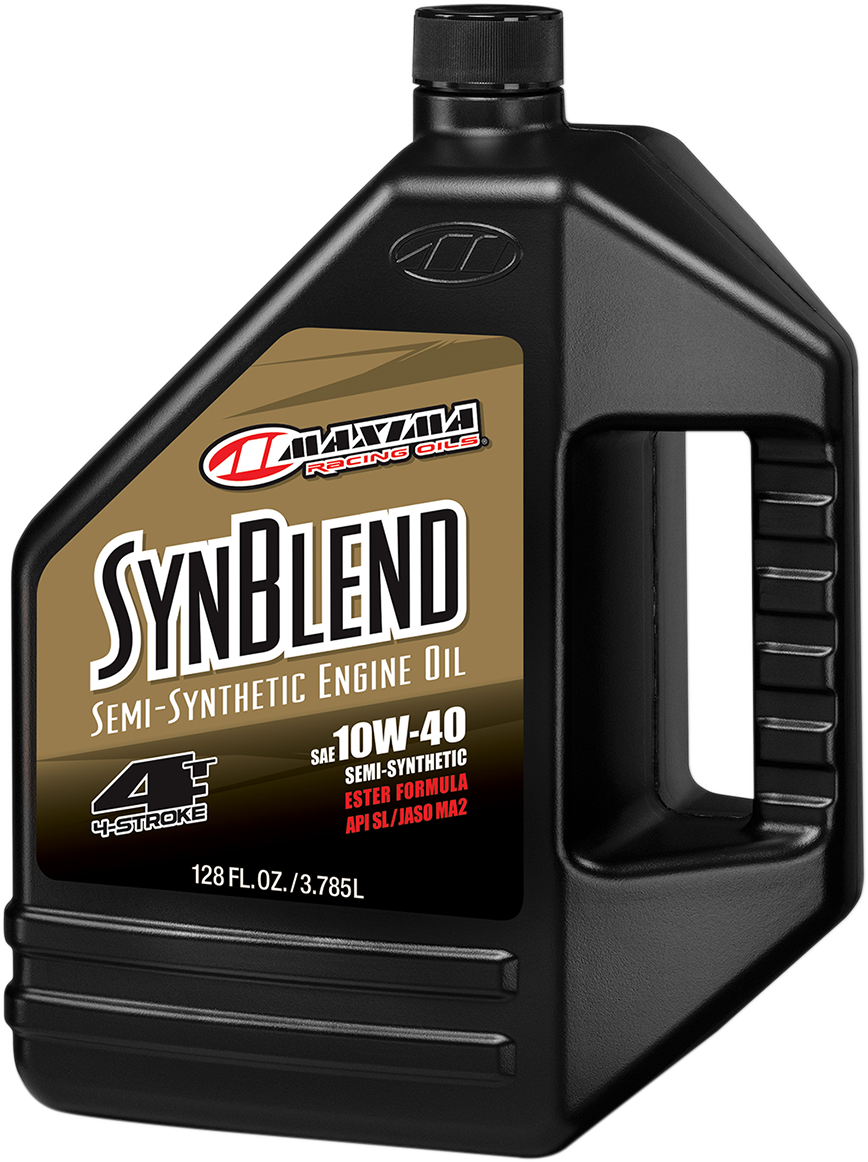 Maxima SynBlend Semi-Synthetic 4T Engine Oil - 10W-40 - 1 U.S. gal.