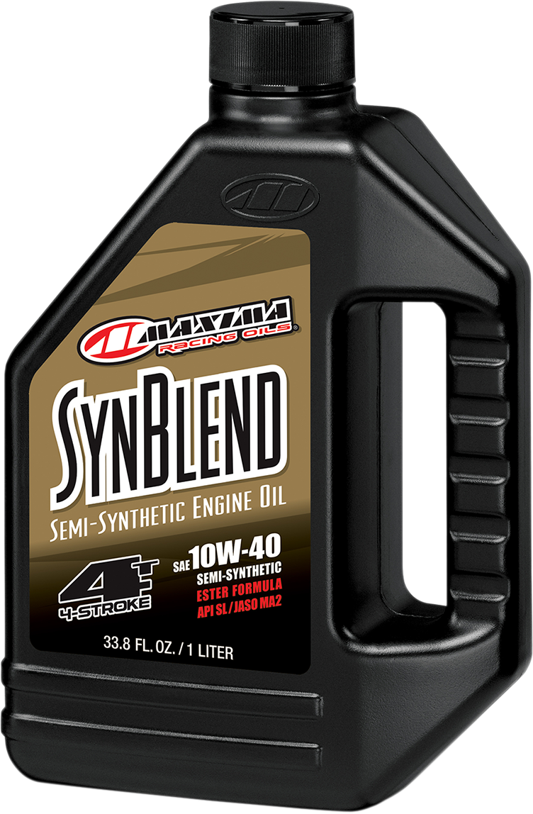 Maxima SynBlend Semi-Synthetic 4T Engine Oil - 10W40 - 1L