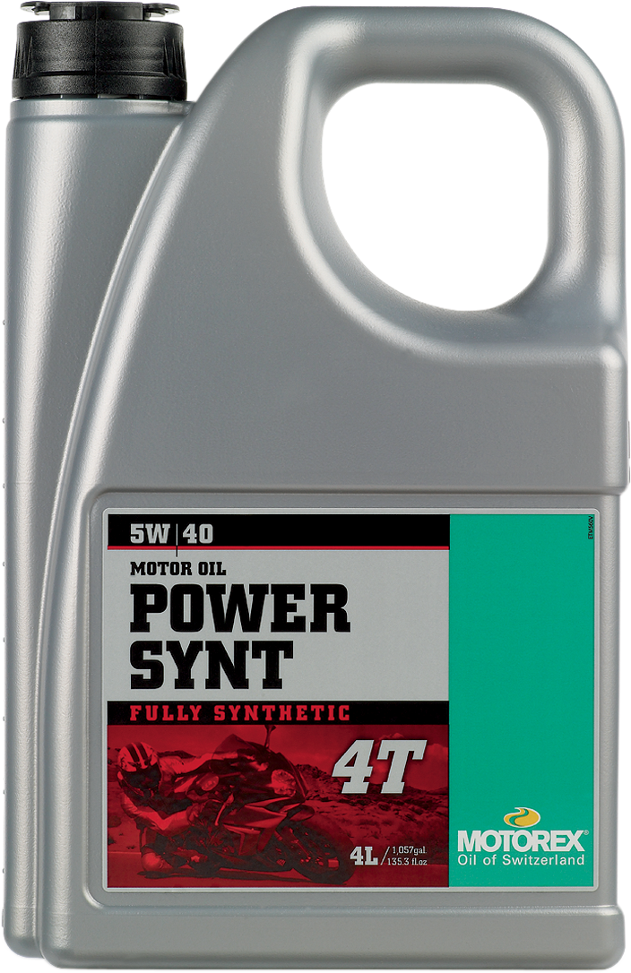 Motorex Power Synt Synthetic 4T Engine Oil - 5W-40 - 4L