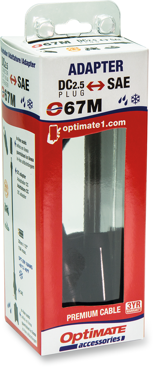 Tecmate OptiMate™ Charger Cable Adapter