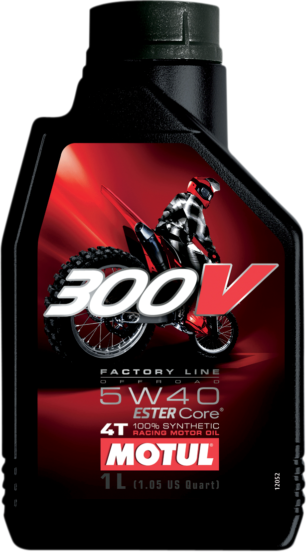 Motul 300V Factory Line Road Racing Synthetic 4T Engine Oil - 5W-40 - 1L