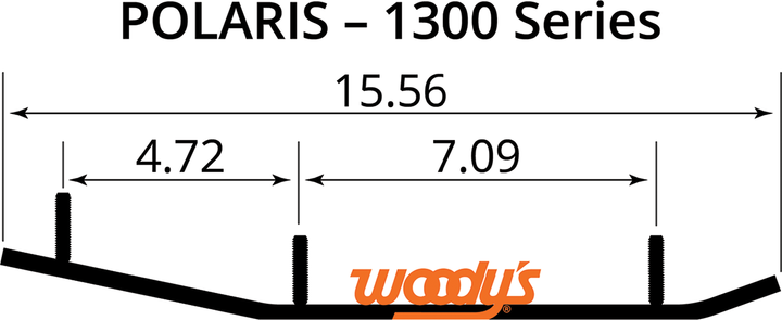 Woody's Ace™ Flat-Top® Carbide Runners