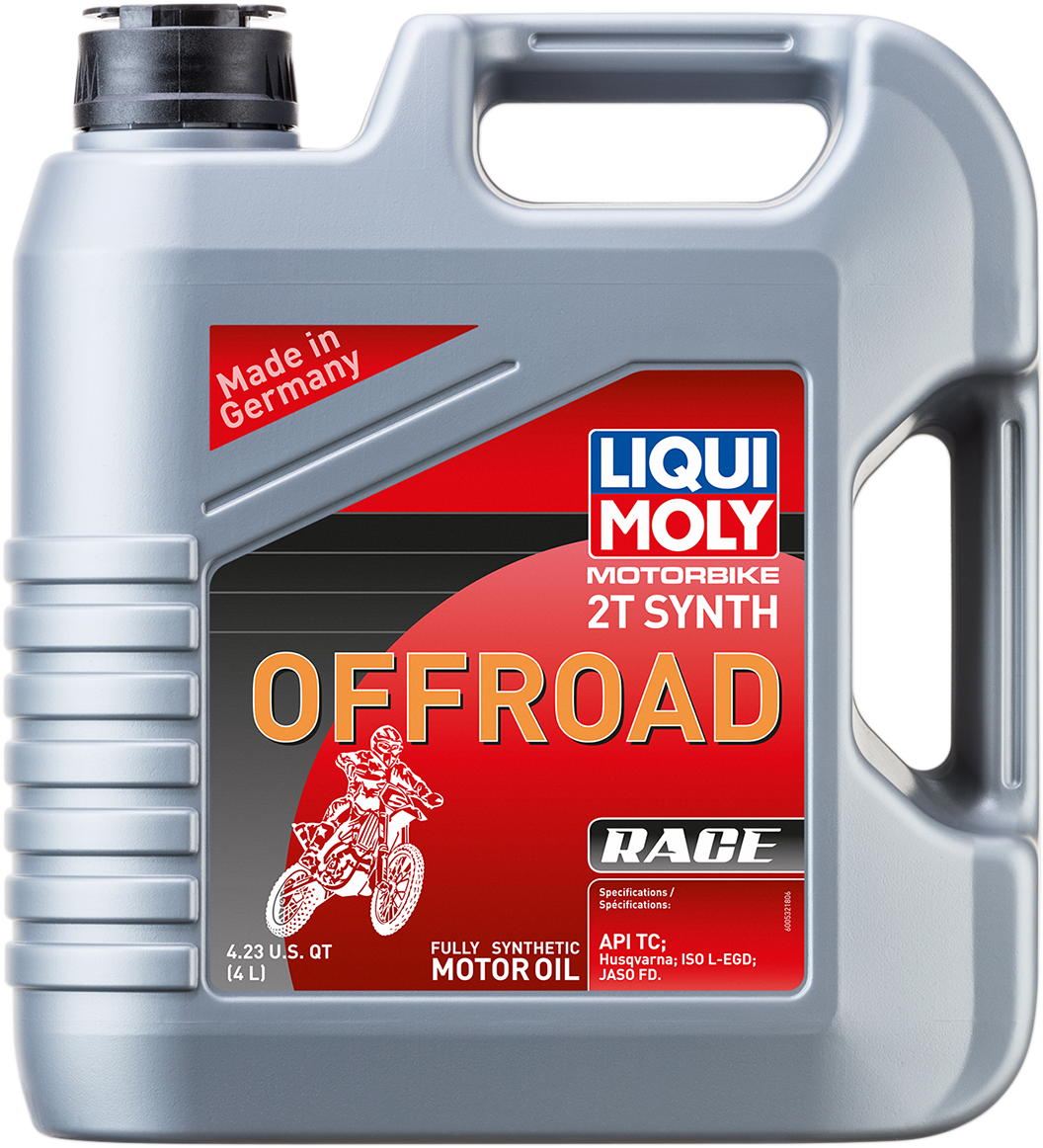 Liqui Moly Off-Road Synthetic 2T Oil - 4 Liter