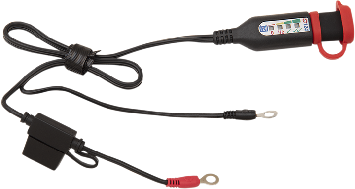 Tecmate OptiMate™ Permanent Power Lead with Battery/Charge Status