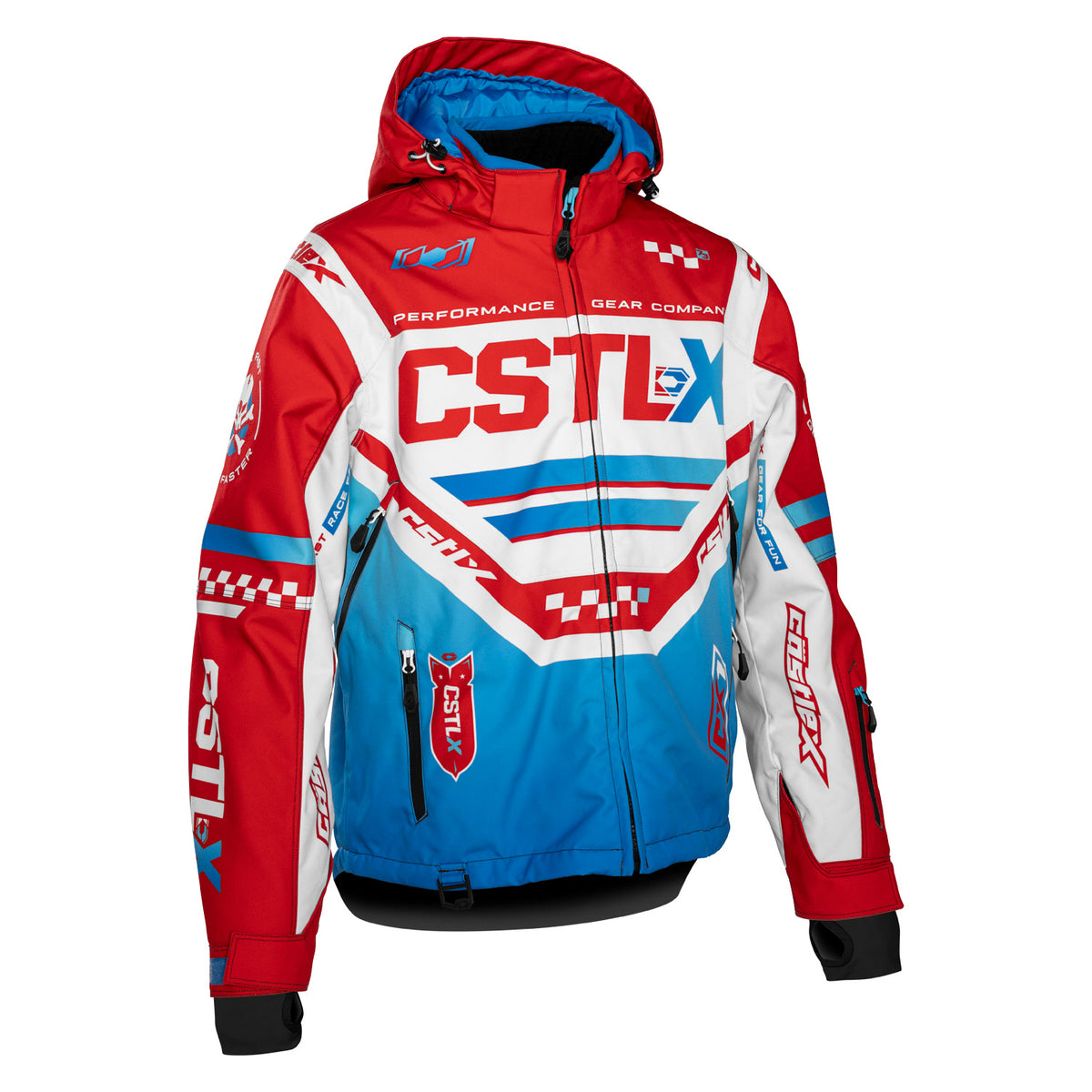 Castle X Men's CX1 G1 Jacket - Red/White/Blue