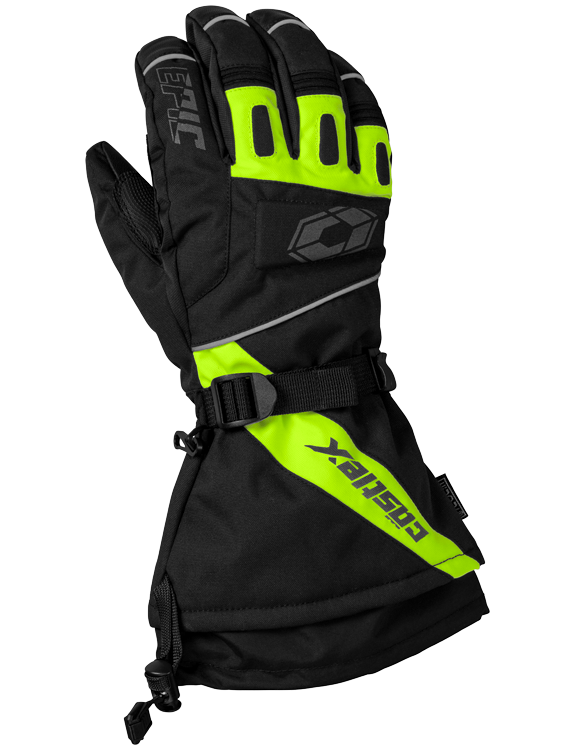 Castle X Men's Epic Plus Glove - Black/Hi-Vis